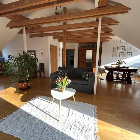 Grosse Wohnung Mit Dachterrasse In Starnberg Kültér fotó