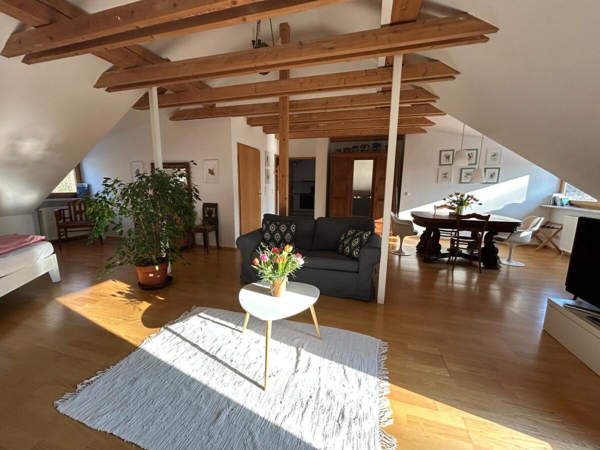 Grosse Wohnung Mit Dachterrasse In Starnberg Kültér fotó